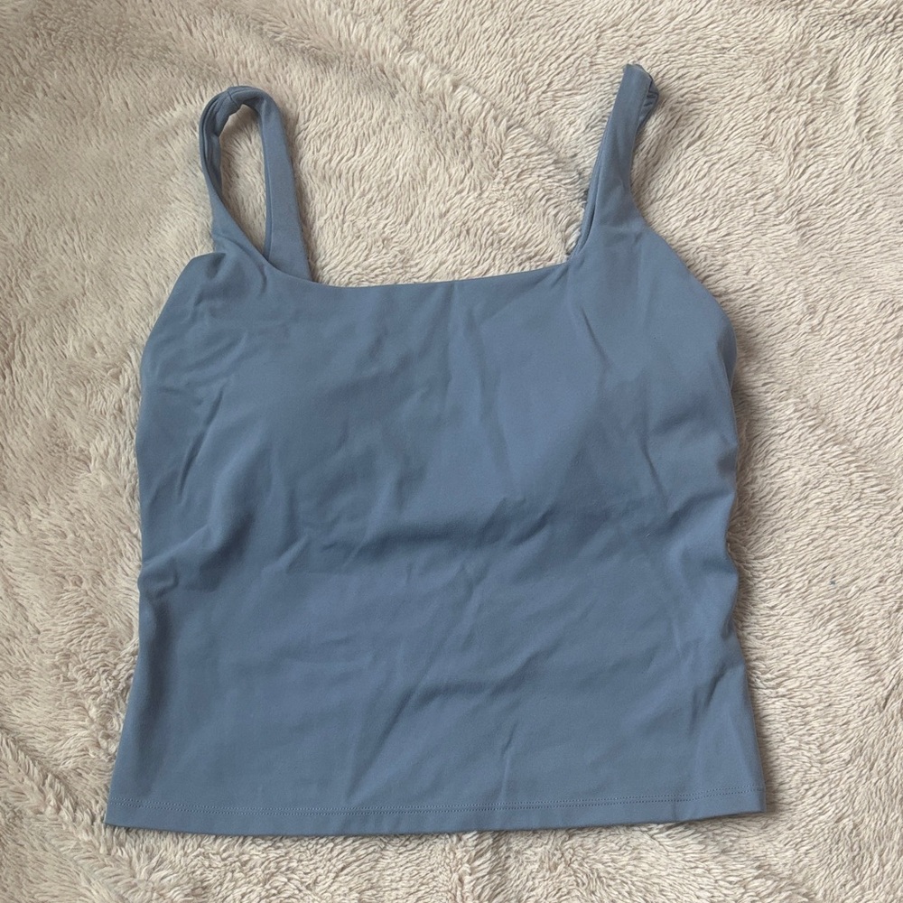 Women's Blue Athletic Tank Top